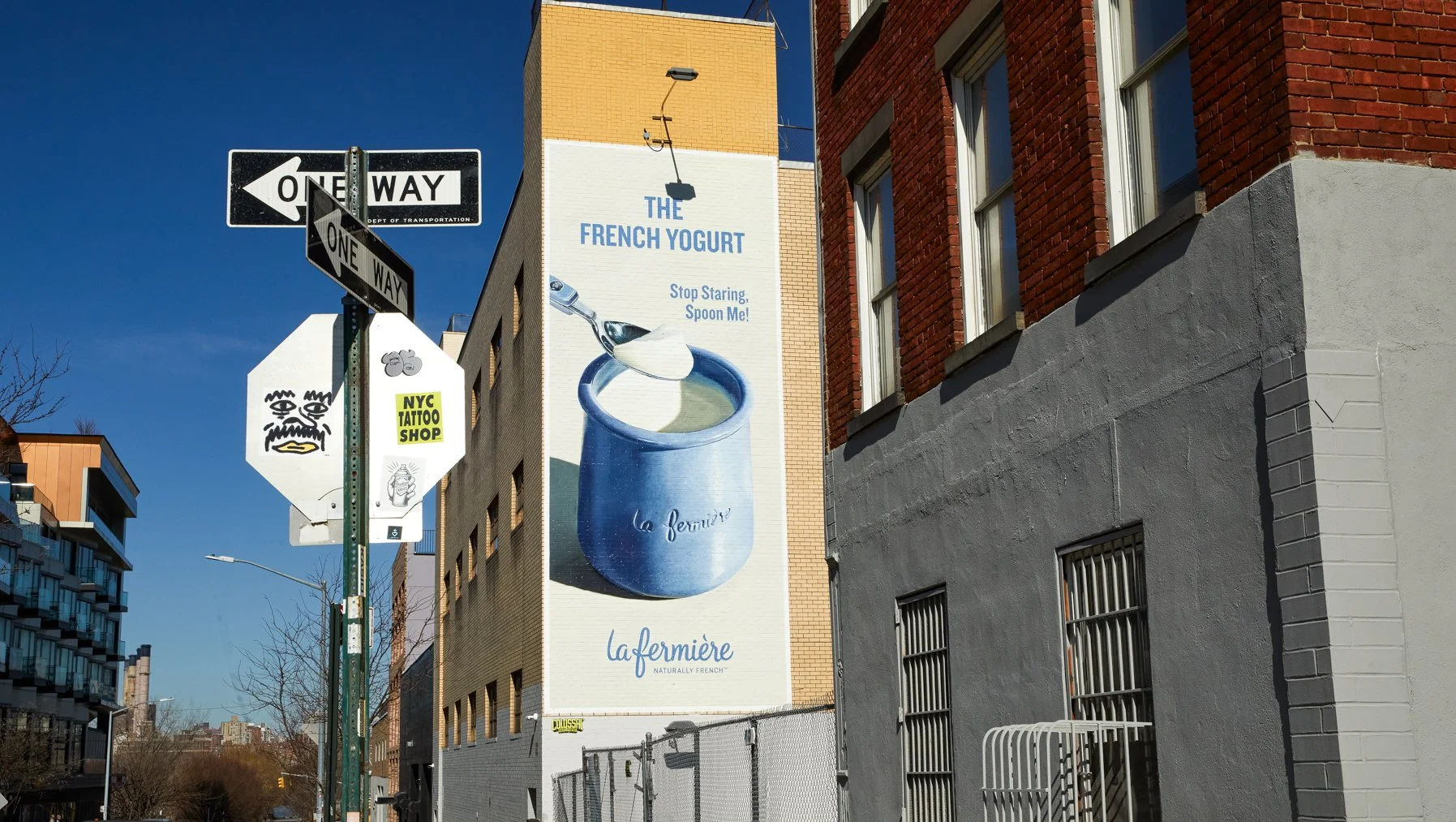 La Fermière Repaints Brooklyn Streets with Its First-Ever Mural